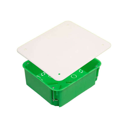 Коробки распределительные HEGEL 160x140x70, корпус - пластик, цвет - зеленый