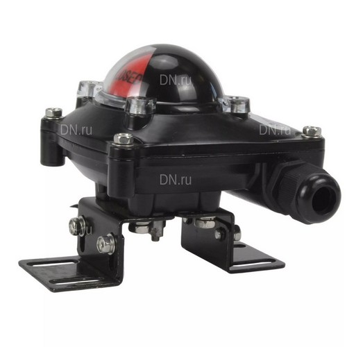 Затворы дисковые поворотные DN.ru WBV4242E-2W-Fb-ISO Дн50-200 Ру10 межфланцевые, корпус - НПВХ, диск - НПВХ, уплотнение - EPDM, с пневмоприводом PA-SA, пневмораспределителем 4M310-08 24В, БКВ APL-210N и БПВ AFC2000