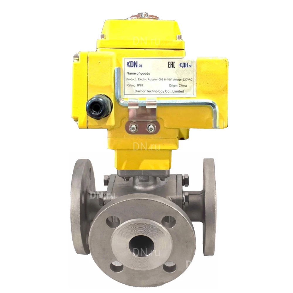 Краны шаровые DN.ru BV3232P(4pc)-FP-3WL-F-ISO-H Ду20-40 Ру16 полнопроходные трехходовые, нержавеющая сталь SS316, фланцевые, уплотнение - PTFE, с электроприводом четвертьоборотным DN.ru QT-N-EM-B1-220VAC-У1-DAR gander Краны шаровые DN.ru BV3232P(4pc)-FP-3WL-F-ISO-H Ду20-40 Ру16 полнопроходные трехходовые, нержавеющая сталь SS316, фланцевые, уплотнение - PTFE, с электроприводом четвертьоборотным DN.ru QT-N-EM-B1-220VAC-У1-DAR gander