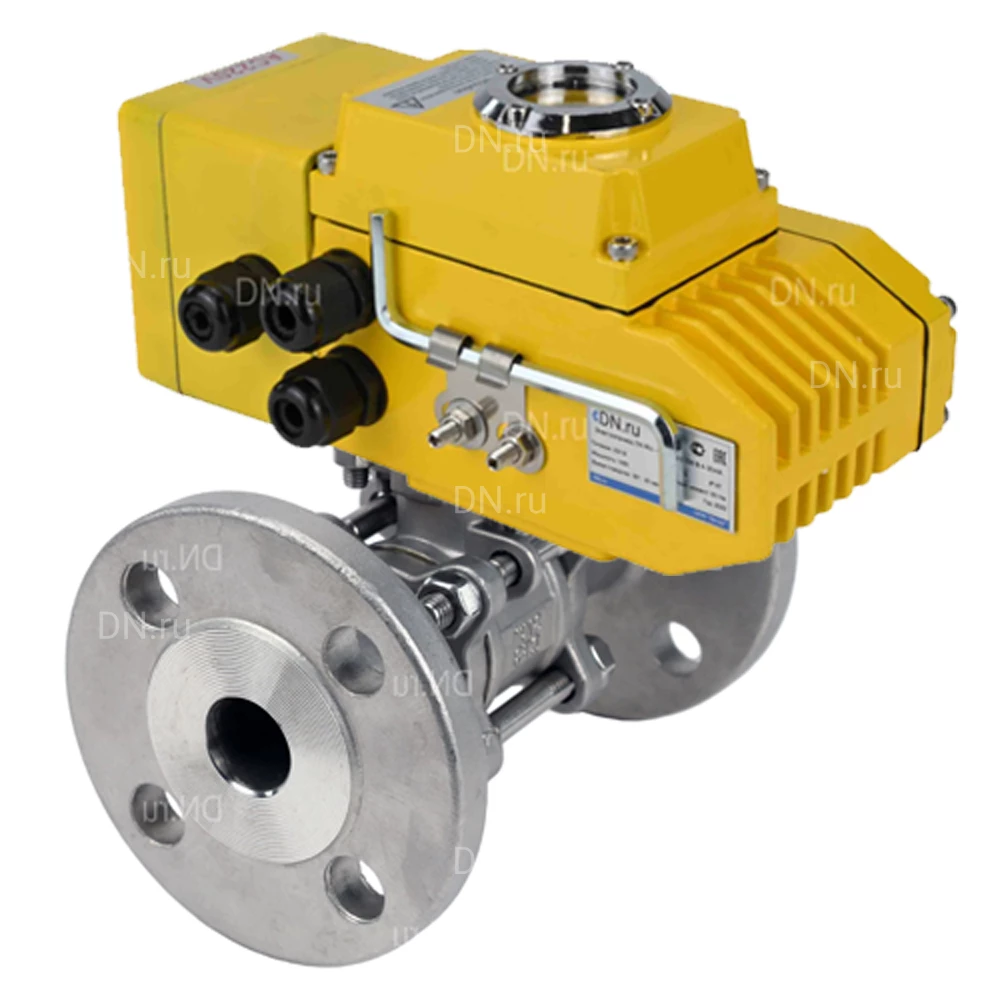 Кран шаровой DN.ru BV3232P(3pc)-FP-F-ISO-H Ду50 Ру40, трехсоставной полнопроходной фланцевый, нержавеющая сталь SS316, уплотнение - PTFE, с электроприводом четвертьоборотным DN.ru QT-N-005EM-B1-220VAC-У1 DAR Кран шаровой DN.ru BV3232P(3pc)-FP-F-ISO-H Ду50 Ру40, трехсоставной полнопроходной фланцевый, нержавеющая сталь SS316, уплотнение - PTFE, с электроприводом четвертьоборотным DN.ru QT-N-005EM-B1-220VAC-У1 DAR