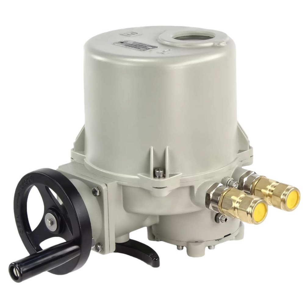 Кран шаровой DN.ru BV3232P(3pc)-FP-W-ISO-H LONG Ду80 Ру25 полнопроходной, корпус - нержавеющая сталь 316, уплотнение - PTFE, под приварку, с 1/4-оборотным электроприводом ГЗ-ОФВ-110/11М 380В