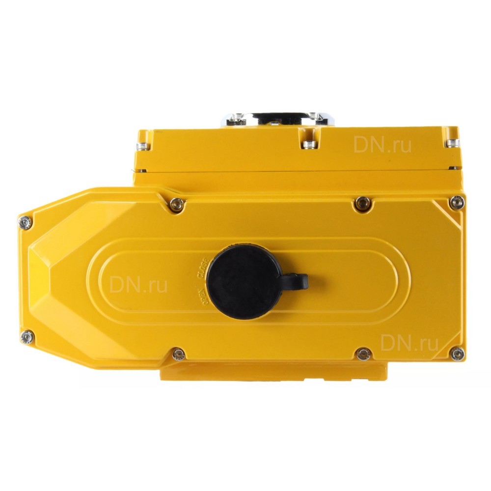 Кран шаровой DN.ru BV3131P(3pc)-FP-W-ISO-H LONG Ду20 Ру63 полнопроходной, корпус - нержавеющая сталь 304, уплотнение - PTFE, под приварку, с 1/4-оборотным электроприводом DN.ru QT-N-005EM-O1-380VAC-У1 380В