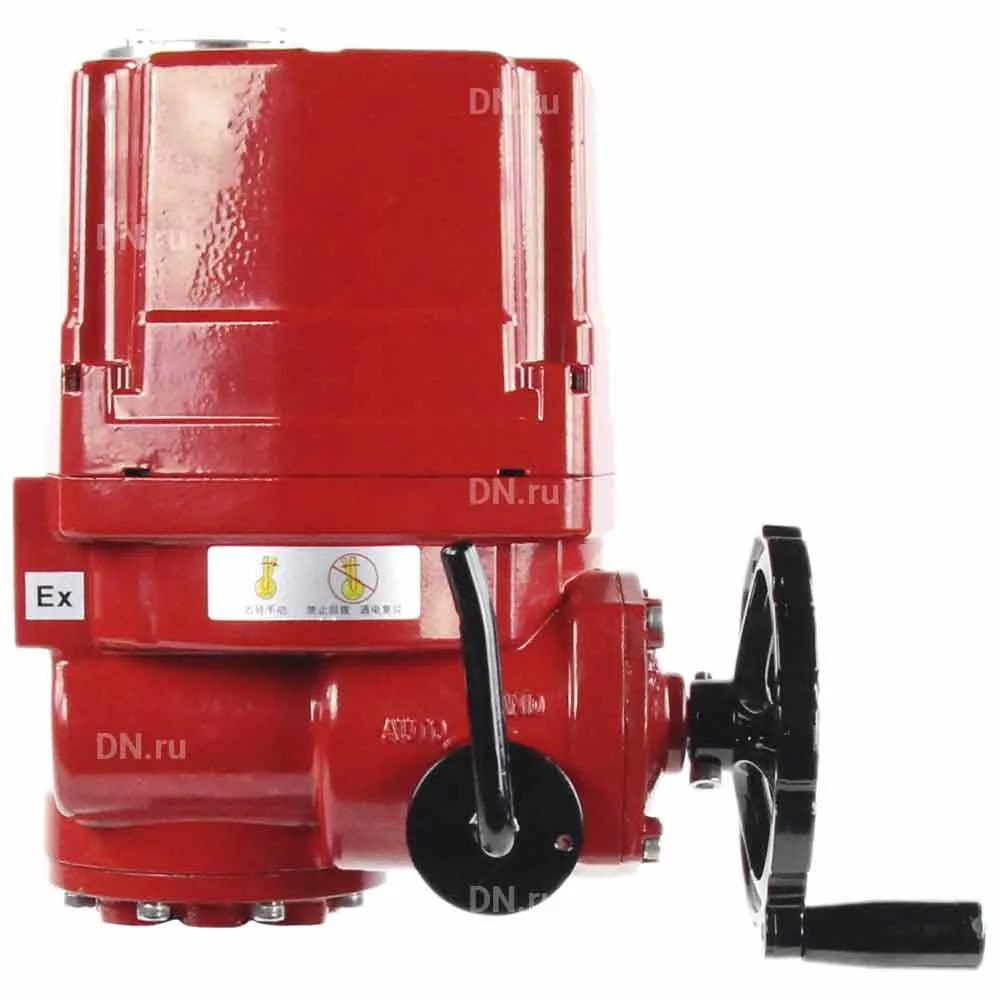 Кран шаровой DN.ru BV3131P(3pc)-FP-W-ISO-H LONG Ду10 Ру63 полнопроходной, корпус - нержавеющая сталь 304, уплотнение - PTFE, под приварку, с 1/4-оборотным электроприводом взрывозащищенным DN.ru QT-EX-010EM-O2-220VAC-У1 220В