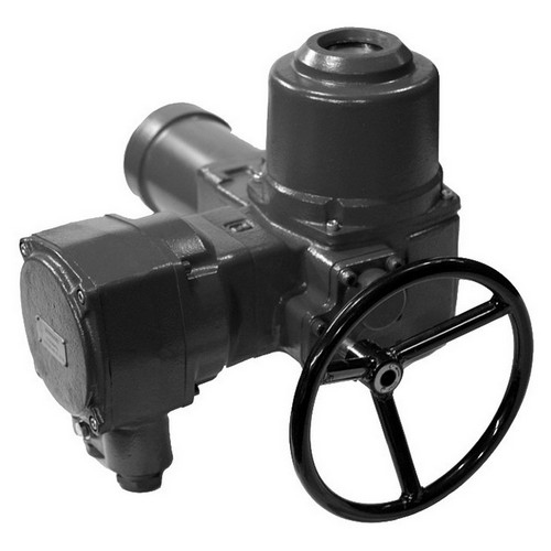 Краны шаровые DN.ru BV3232P(3pc)-FP-W-ISO-H LONG Ду65-150 Ру16-25 полнопроходные, корпус - нержавеющая сталь 316, под приварку, с 1-оборотным электроприводом взрывозащищенным ГЗ-ОФВ 380В