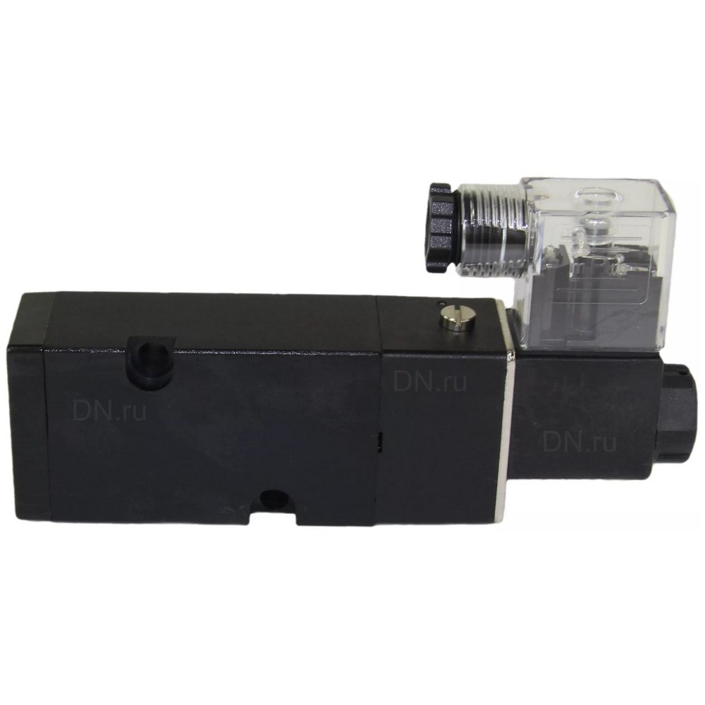 Кран шаровой DN.ru BV3232P(3pc)-FP-W-ISO-H LONG Ду20 Ру63 полнопроходной, корпус - нержавеющая сталь 316, уплотнение - PTFE, под приварку, с пневмоприводом PA-DA-065, пневмораспределителем 4M310-08 24В и БПВ AFC2000