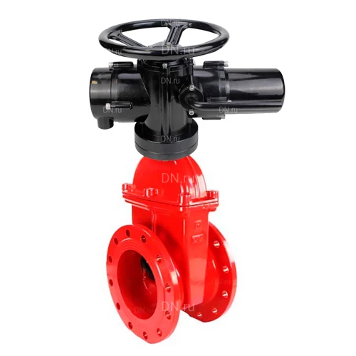 Задвижки клиновые 30ч939р DN.ru GVWN1414E-2W-F Ду50-200 Ру10/16, фланцевые, корпус - чугун GGG50, уплотнение - EPDM, c ОСТ-фланцем и невыдвижным голым штоком, цвет - красный Задвижки клиновые 30ч939р DN.ru GVWN1414E-2W-F Ду50-200 Ру10/16, фланцевые, корпус - чугун GGG50, уплотнение - EPDM, c ОСТ-фланцем и невыдвижным голым штоком, цвет - красный