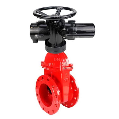 Задвижки клиновые 30ч939р DN.ru GVWN1414E-2W-F Ду50-200 Ру10/16, фланцевые, корпус - чугун GGG50, уплотнение - EPDM, c ОСТ-фланцем и невыдвижным штоком, цвет - красный, с электроприводом многооборотным DN.ru MT-N-M-O2-380-У1 380В пятикулачковым Задвижки клиновые 30ч939р DN.ru GVWN1414E-2W-F Ду50-200 Ру10/16, фланцевые, корпус - чугун GGG50, уплотнение - EPDM, c ОСТ-фланцем и невыдвижным штоком, цвет - красный, с электроприводом многооборотным DN.ru MT-N-M-O2-380-У1 380В пятикулачковым