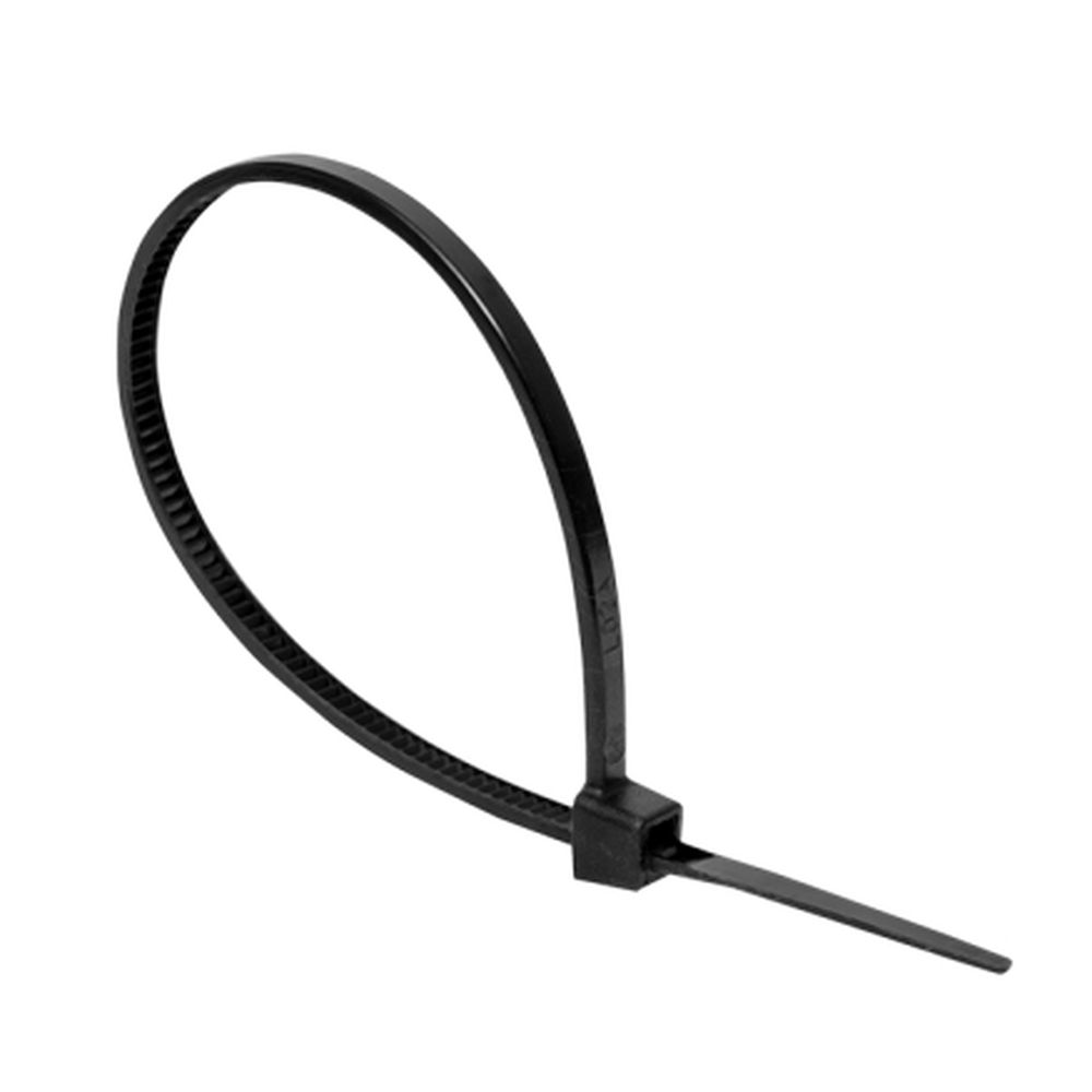 Хомут кабельный EKF PROxima FlexLock P6.6 размер 3.6x140 мм, стандартный, материал - полиамид, 100 шт, цвет - черный