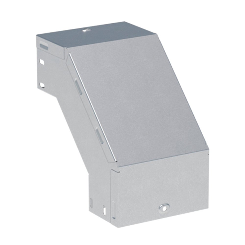 Угол вертикальный внешний EKF T-Line INOX 50x50 90° толщина материала - 0.8 мм, корпус - нержавеющая сталь, цвет - светло-серый