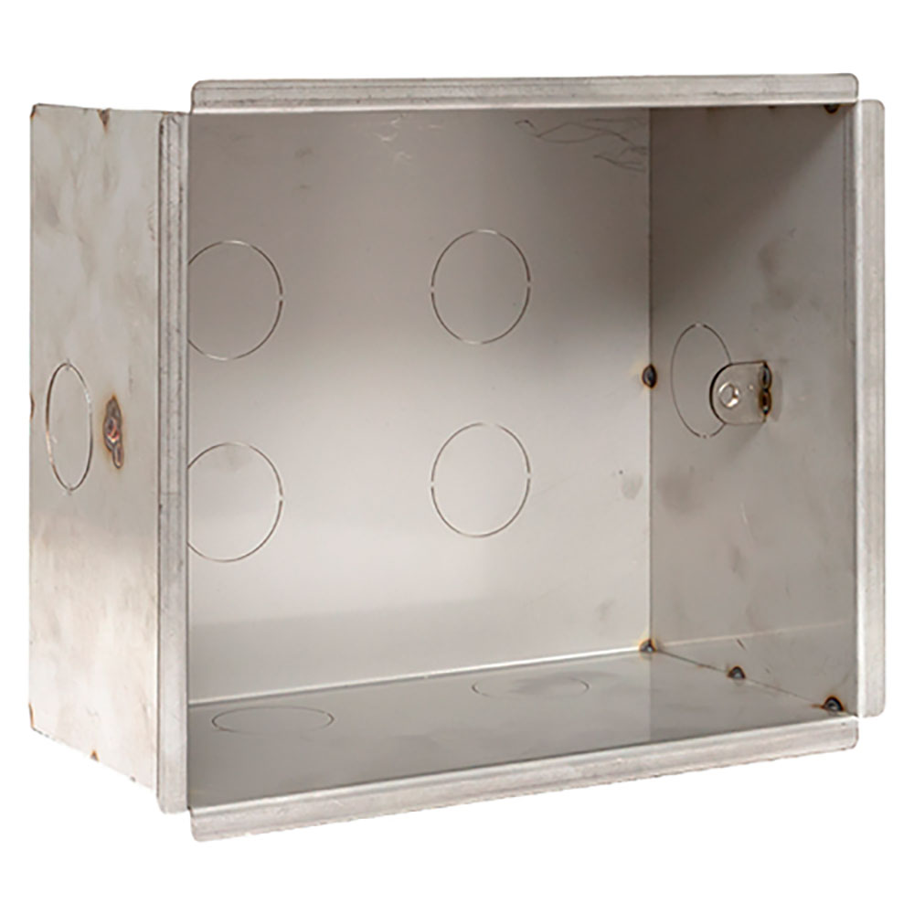 Коробка напольная EKF C-Line 160х135х85 под лючок C-Line 8, материал – РА-пластик, цвет – серый