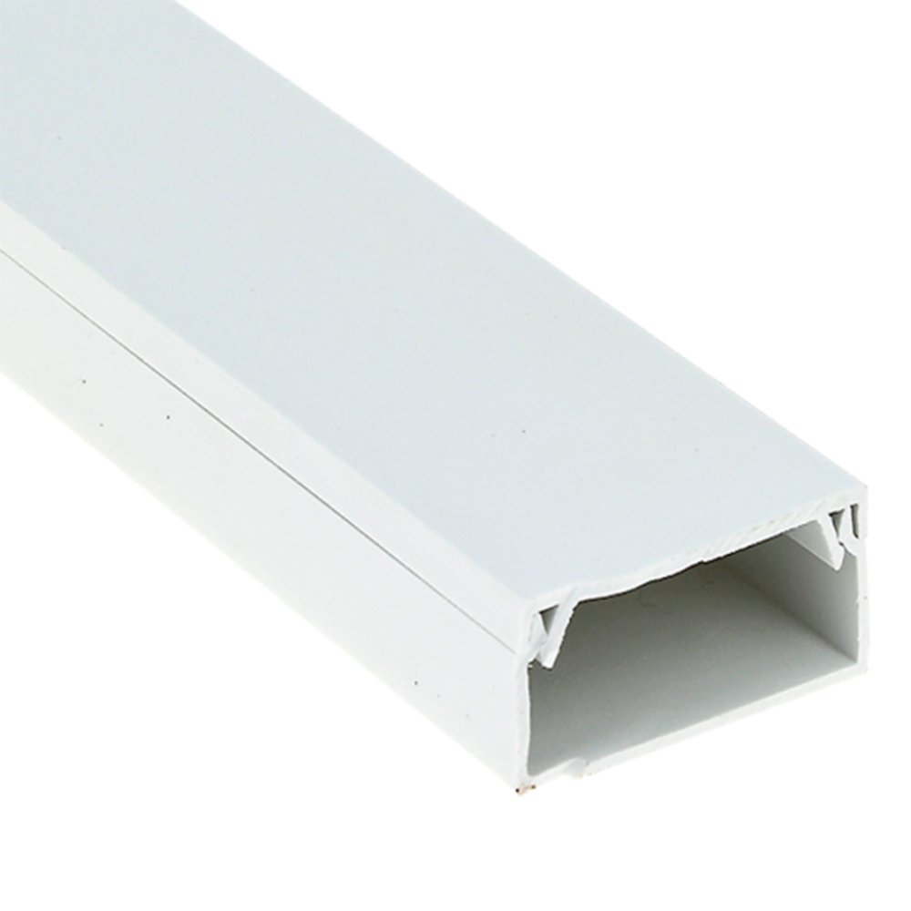 Кабель-канал EKF Plast kk 60х40 мм L=2 м, материал - ПВХ, степень защиты - IP40, цвет - белый, в упаковке 18 м