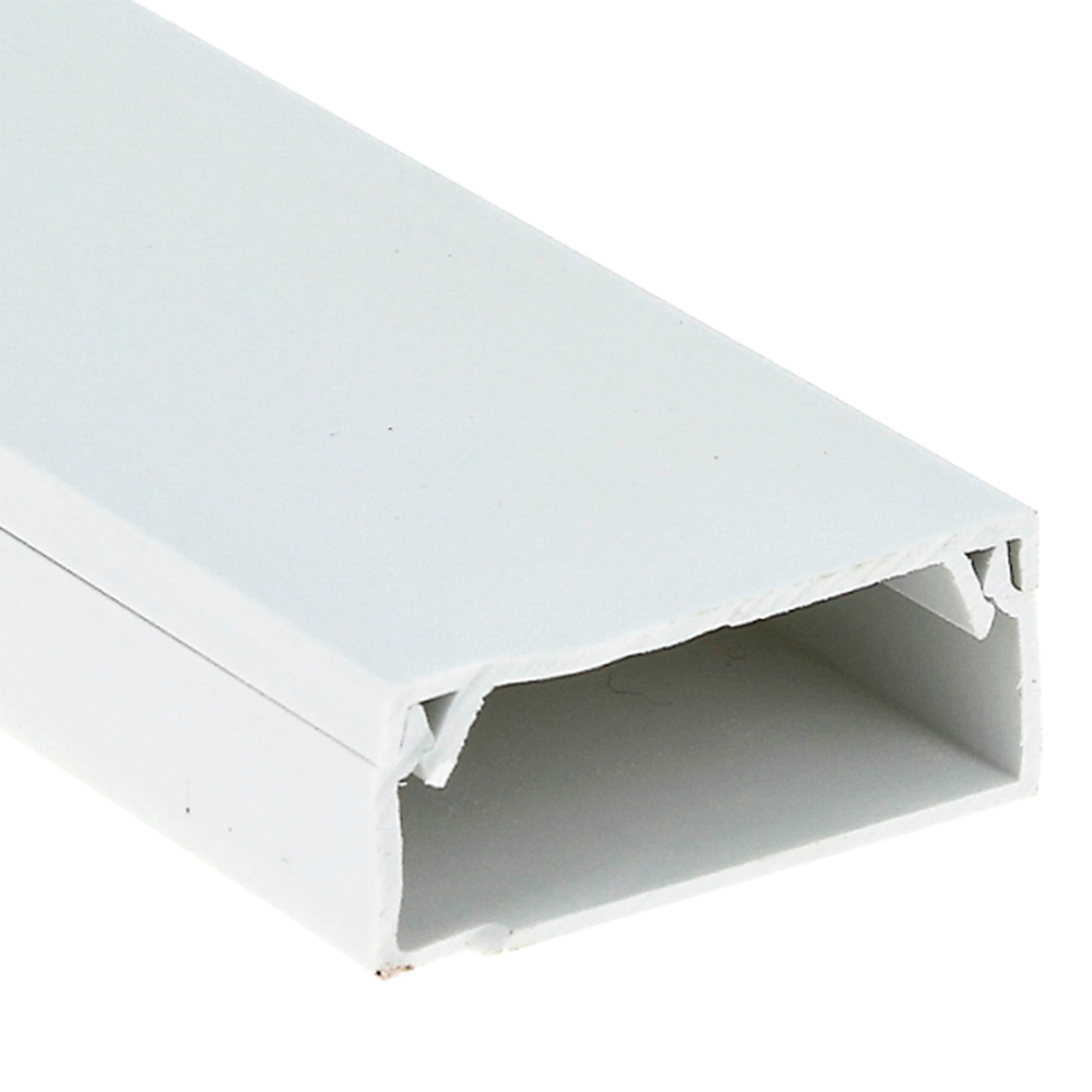 Кабель-канал EKF Plast kk 100х60 мм L=2 м, материал - ПВХ, степень защиты - IP40, цвет - белый, в упаковке 8 м