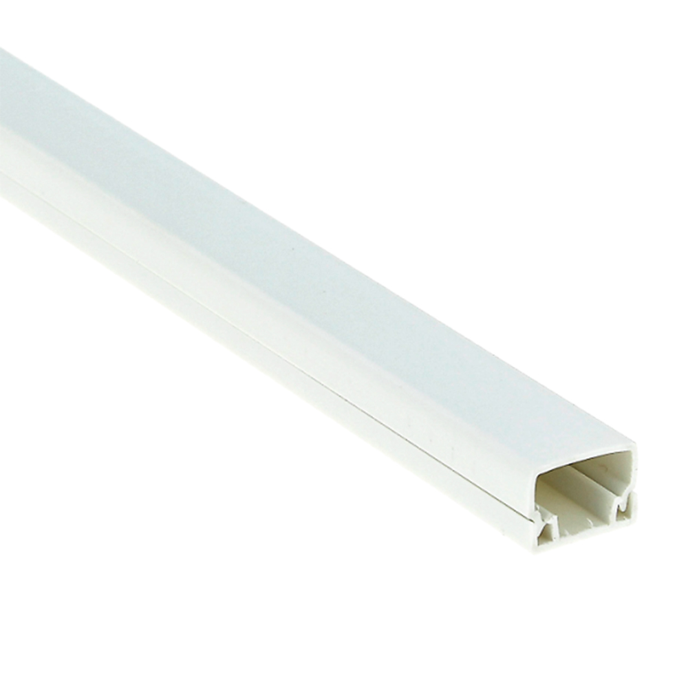 Кабель-канал EKF Plast kk 15х10 мм L=2 м, материал - ПВХ, степень защиты - IP40, цвет - белый, в упаковке 144 м
