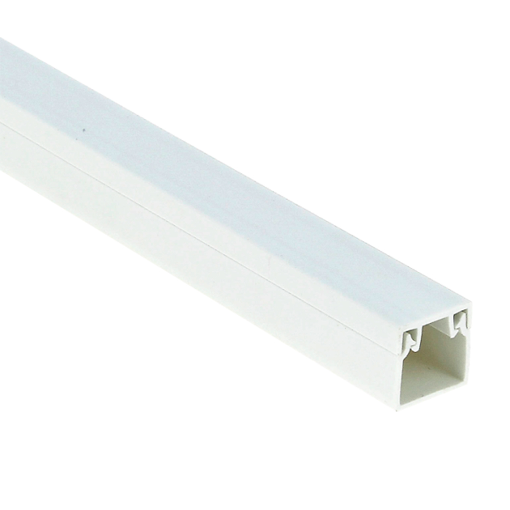 Кабель-канал EKF Plast kk 16х16 мм L=2 м, материал - ПВХ, степень защиты - IP40, цвет - белый, в упаковке 84 м