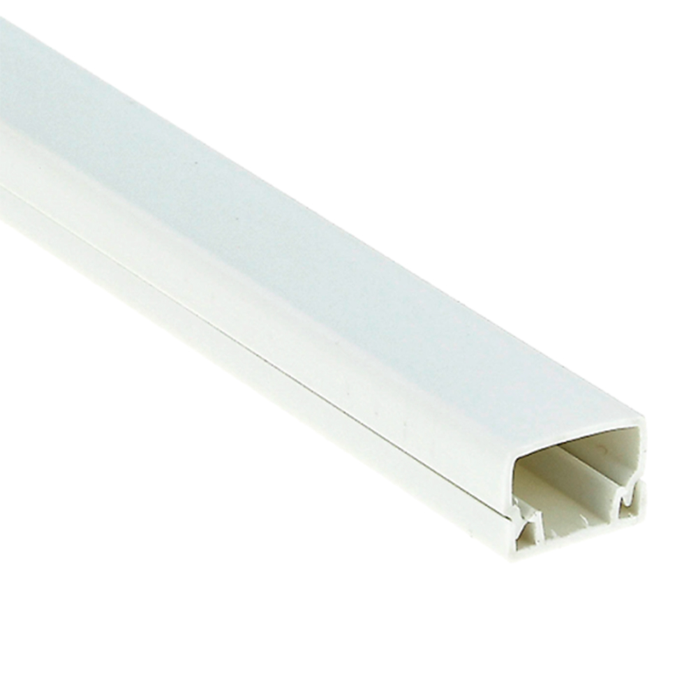 Кабель-канал EKF Plast kk 25х16 мм L=2 м, материал - ПВХ, степень защиты - IP40, цвет - белый, в упаковке 40 м