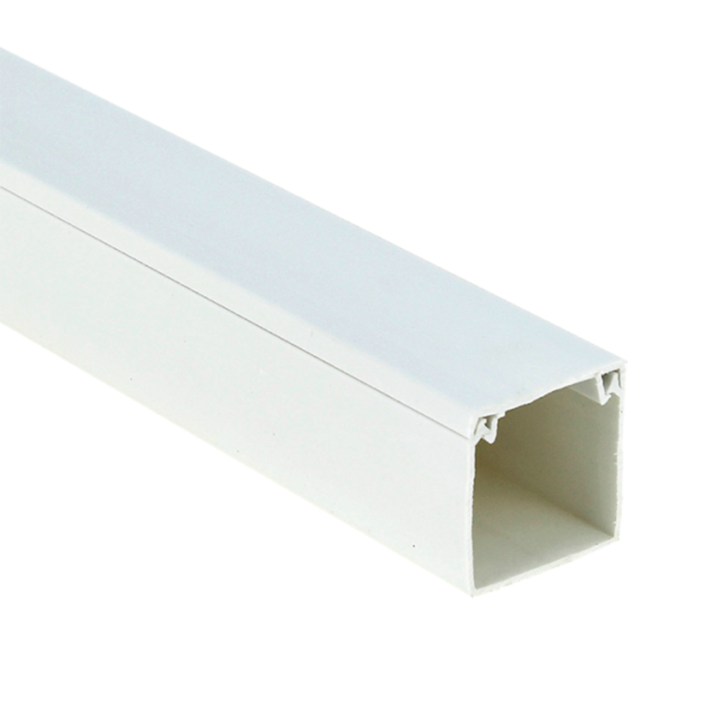 Кабель-канал EKF Plast kk 25х25 мм L=2 м, материал - ПВХ, степень защиты - IP40, цвет - белый, в упаковке 32 м