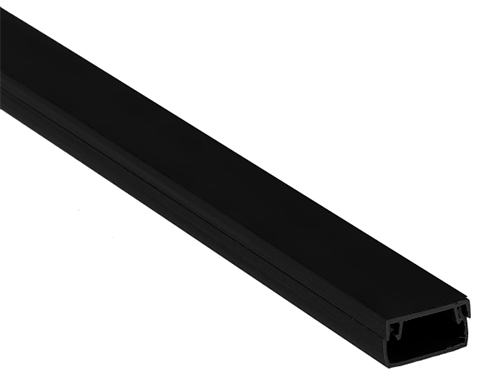 Кабель-каналы EKF Plast kk-b 100х60 мм L=2 м, материал - ПВХ, степень защиты - IP40, цвет - черный