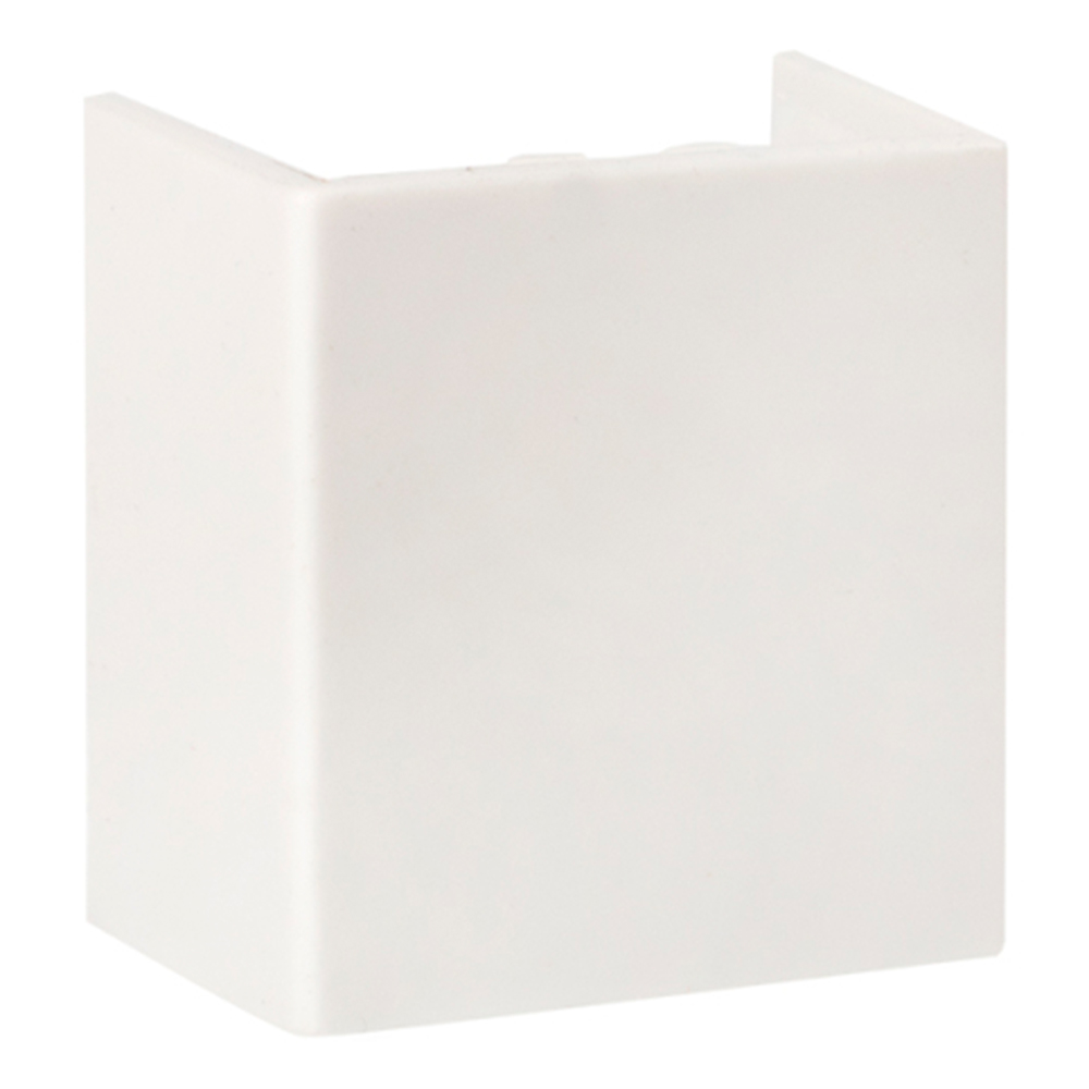Соединитель EKF Plast 100х60 комплект из 2 шт, материал – ПВХ, цвет - белый