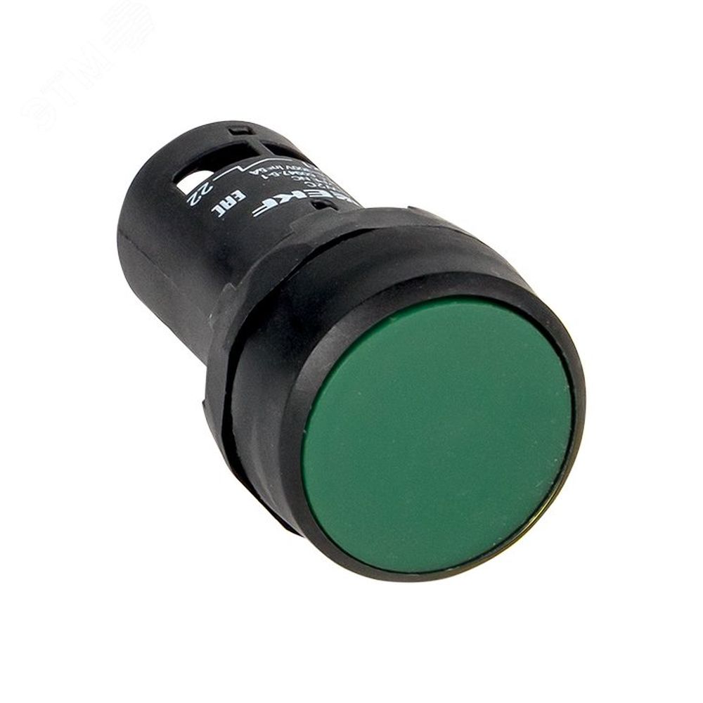 Кнопка EKF PROxima SW2C-11 Ду22 с фиксацией NO+NC, IP54, 220В, зеленая