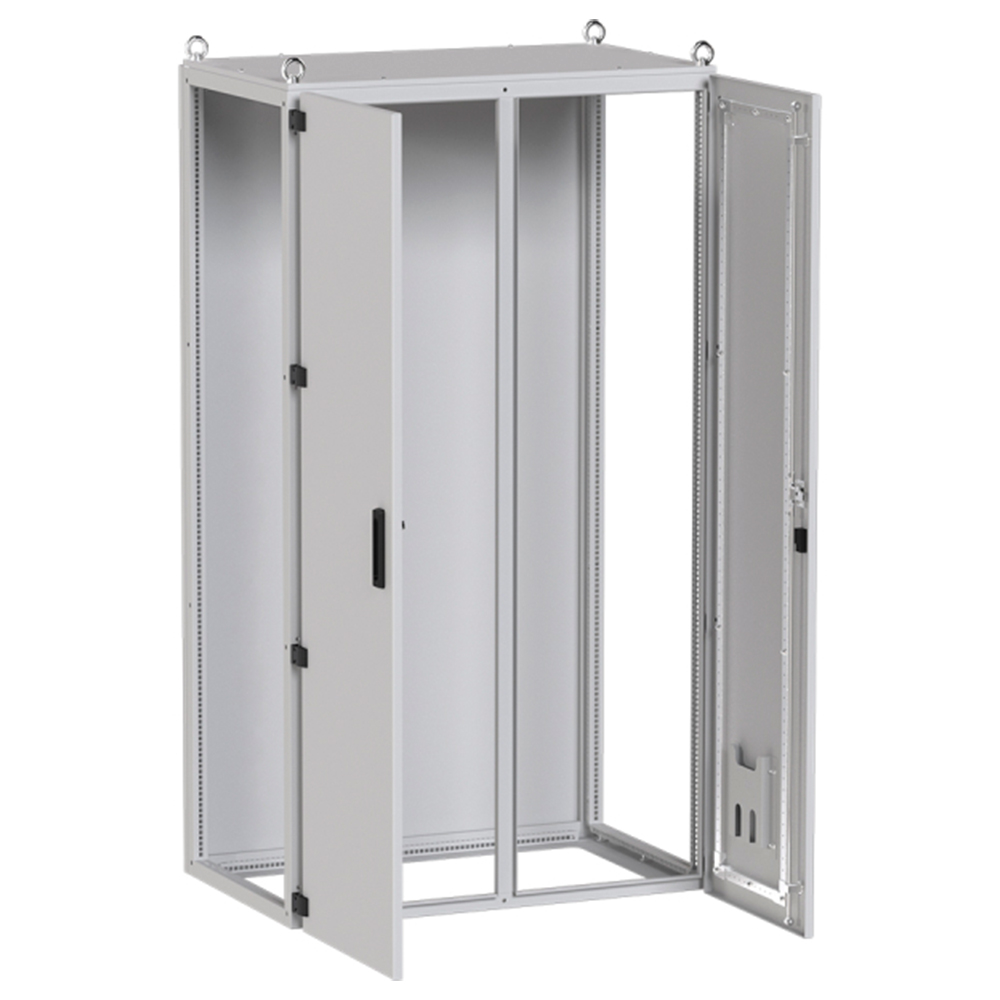 Корпус шкафа EKF PROxima FORT 2200x1000x800 мм IP31, напольный, материал - сталь, цвет - светло-серый