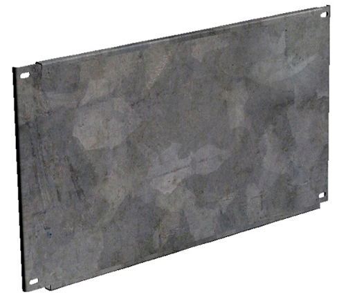 Панели монтажные EKF PROxima 200x545x1.5 мм материал - сталь для шкафов ЩРНМ, цвет - cветло-серый