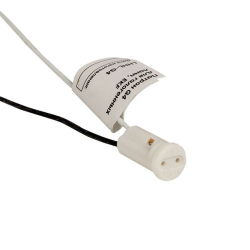 Патроны EKF PROxima LHHL для галогенных ламп, материал – пластик, IP20, цвет – белый