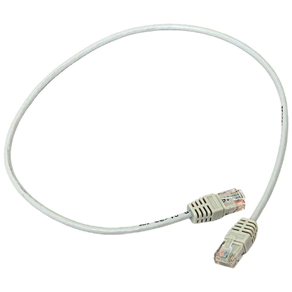 Патч-корд EKF TERACOM TRC-5EUTP-PVC категория 5E, неэкранированный, оболочка PVC, разъем RJ45, длина - 5 м, цвет - серый