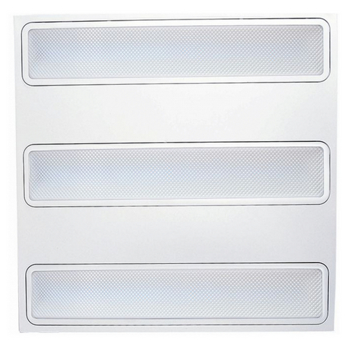 Светильники светодиодные EKF PROxima FLL-595 30-40 Вт растровые, световой поток 2800-4000Лм, цветовая температура 4000К, IP40, цвет - белые