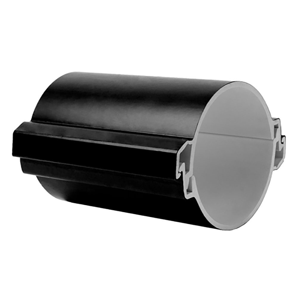 Труба разборная EKF Plast Дн110 L3 гладкая, механическая стойкость 750Н, внешний диаметр 110 мм, материал – ПВХ, длина 3 м, IP30, цвет – черный
