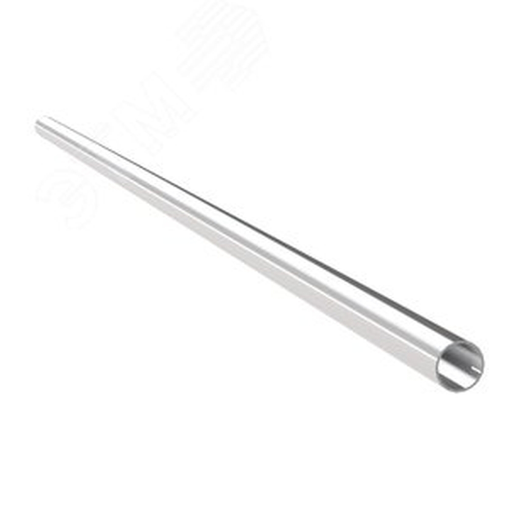 Труба безрезьбовая EKF ST-Line Дн16 длина - 3 м, толщина - 1.0 мм, жесткая, материал - сталь, цвет - серый