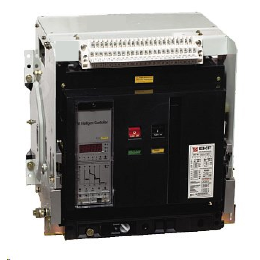 Автоматический выключатель четырехполюсный EKF ВА-45 3P+N 80кА стационарный, расцепитель перегрузки 3200/2900А