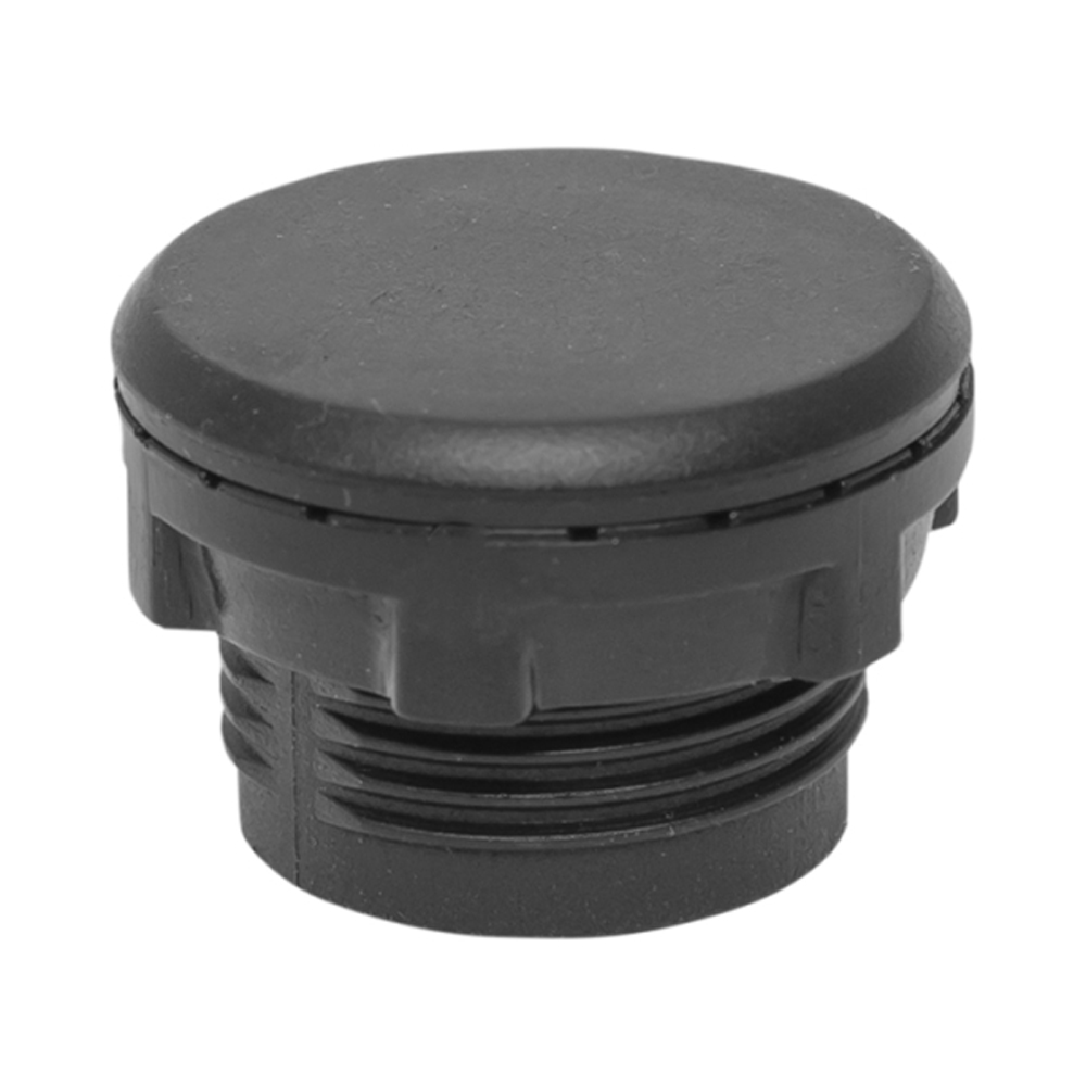 Заглушка EKF PROxima для клеммы для отверстия 22 мм, цвет - черный