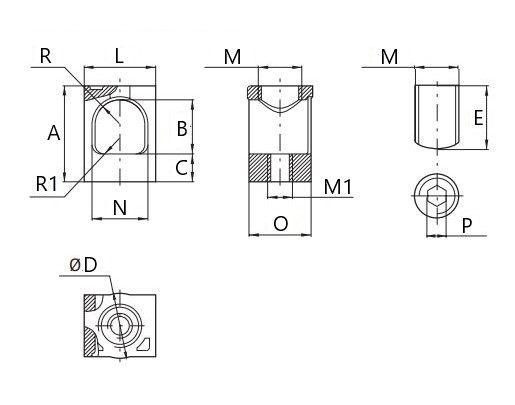 Комплект зажимов №6 КЭАЗ, для автоматических выключателей ВА57-35, максимальное сечение провода - 185 мм2, климатическое исполнение - УХЛ3