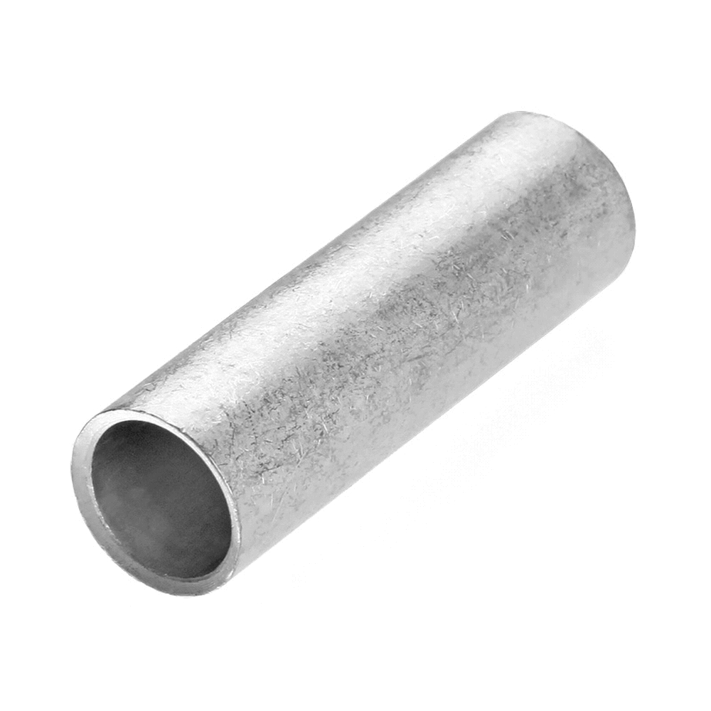 Гильза соединительная КВТ ГМЛ-185-21 под опрессовку, материал - медь, сечение - 185 мм2, цвет - серый