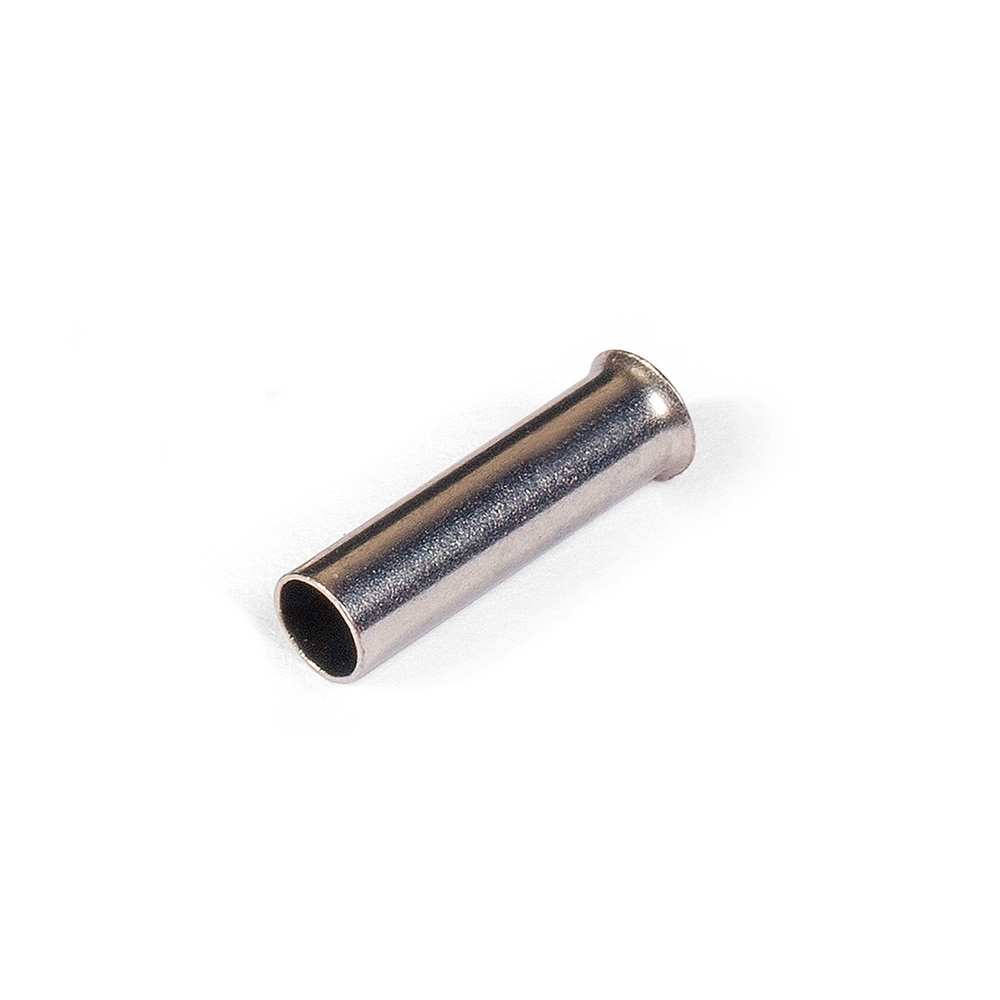 Наконечник втулочный КВТ НШВ 4-9 штыревой, сечение 4 мм2, длина контакта 9 мм, материал - медь, цвет - серый