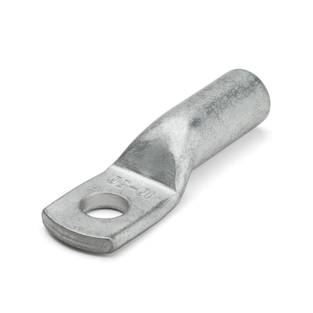 Наконечник кольцевой КВТ ТМЛ (DIN) 10-6 сечение 6 мм2,  диаметр кольца 6.4 мм, материал - медь, цвет - серый