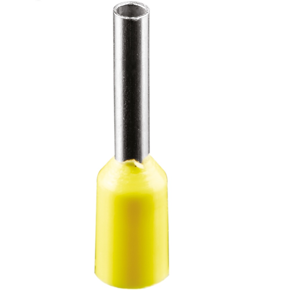 Наконечник-гильза втулочный NAVIGATOR NET изолированный, сечение 1 мм2, длина контакта 14.6 мм, материал - латунь, упаковка 10 шт, цвет - желтый