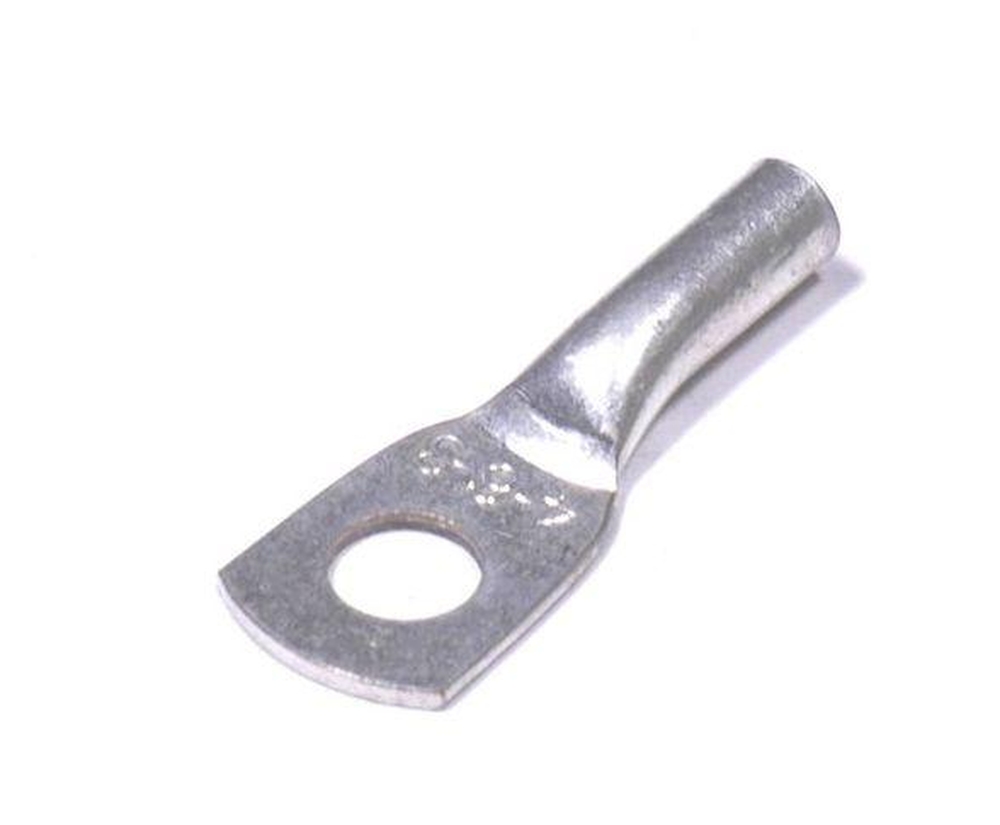 Наконечник кольцевой ЗЭТАРУС ТМЛ 4-5-3, сечение 4 мм2, диаметр кольца 5.3 мм, материал - медь, цвет - серый