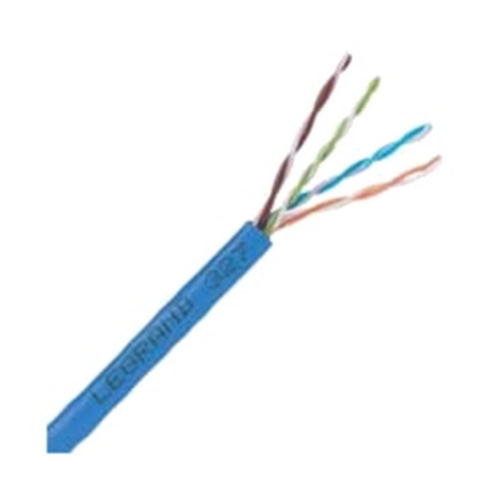 Витая пара REXANT U/UTP 4x2x24AWG, длина - 305 м, категория - 5e, количество пар - 4, сечение - 0,02 мм2, цвет - серый, материал оболочки - PVC 