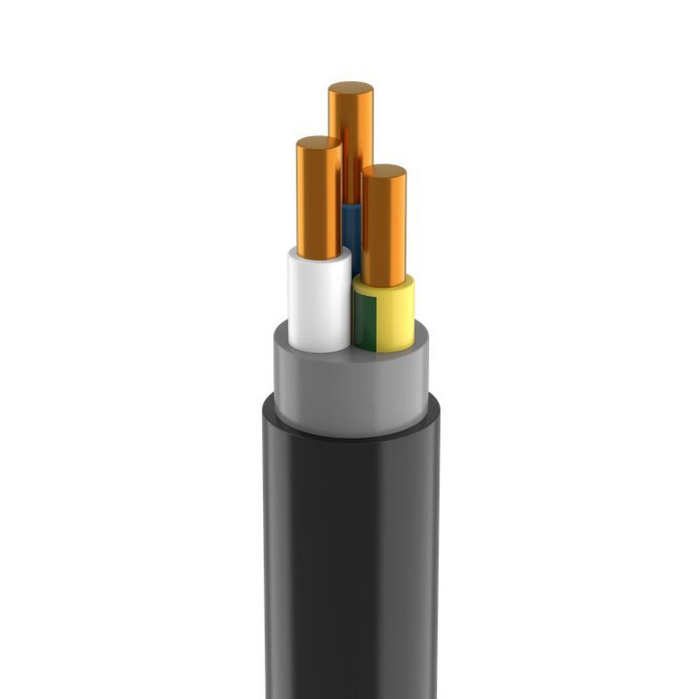Кабель Кабэкс ППГнг(А)-HF 3х16 ОК (N PE) количество жил - 3, напряжение - 660 В, сечение - 16 мм2, материал изоляции - полимерная композиция без галогенов, цвет - черный