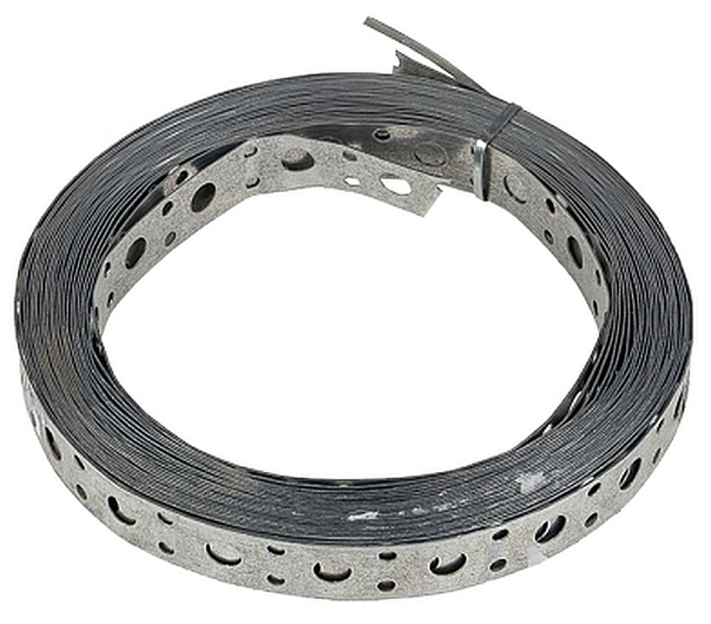 Лента перфорированная EKF монтажная прямая длина - 10 м, толщина - 0.7 мм, ширина - 20 мм, материал - сталь, покрытие - цинкованние по методу Сендзимира