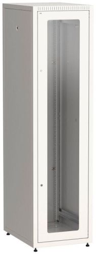 Шкафы сетевые ITK LINEA E стеклянная передняя дверь, задняя металлическая, IP20, ширина - 600 мм, глубина - 800 мм, высота - 2000 мм, материал - сталь