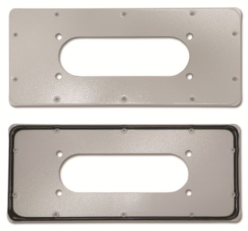 Фланцы DKC для ST с перфорацией, тип 3, ширина - 153 мм, материал - сталь