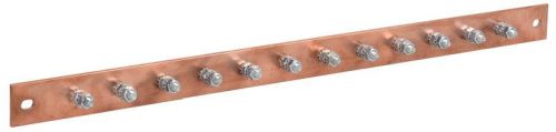 Шины заземления ITK ШМТ тип PIN, ширина - 483 мм, толщина - 3 мм, материал - медь
