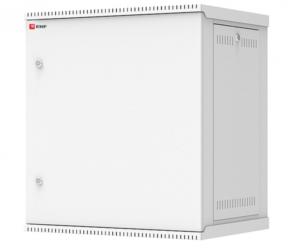 Шкаф телекоммуникационный EKF ITB6MD-R 6U 600x350 разборный, глубина - 350 мм, рабочая высота - 6U, дверь - металл