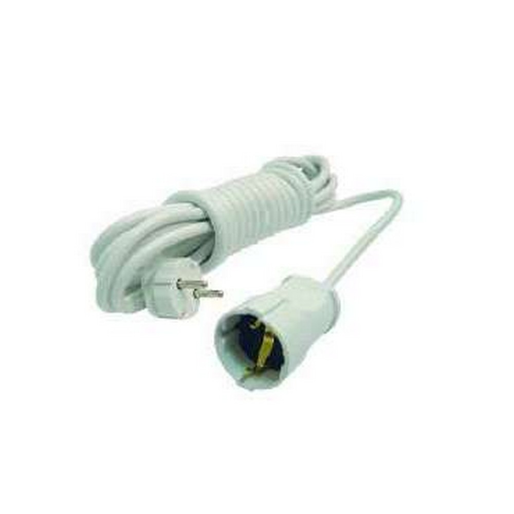 Удлинитель-шнур Makel 10006, розетки - 1 шт, длина кабеля - 5 м, ток номинальный - 16 А, IP20, с заземлением