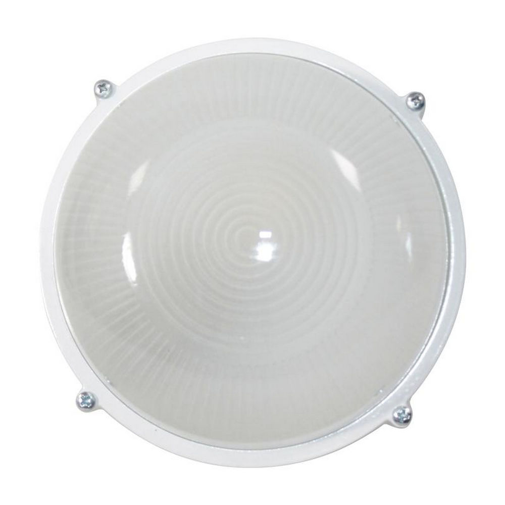 Светильник под лампу Элетех Банник 190x190x85 мм, накладной, цоколь - E27, материал корпуса - пластик, цвет - белый