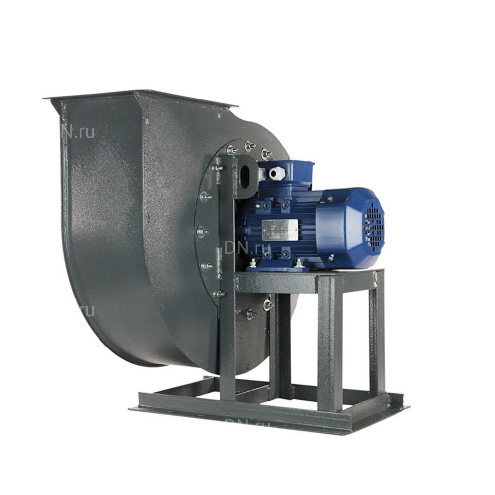 Вентилятор центробежный Элком ВЦП 7-40 № 2.5, вращение - левое, положение корпуса - 0, с двигателем 2.2кВт, 3000об/мин, 380В