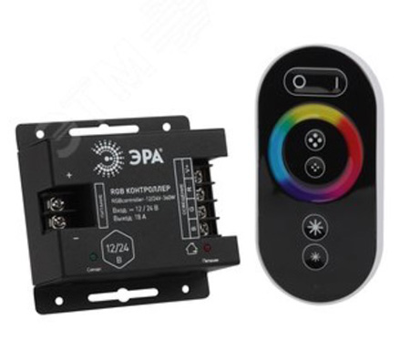 Контроллеры ЭРА RGBcontroller 12-240В для светодиодных лент, IP20