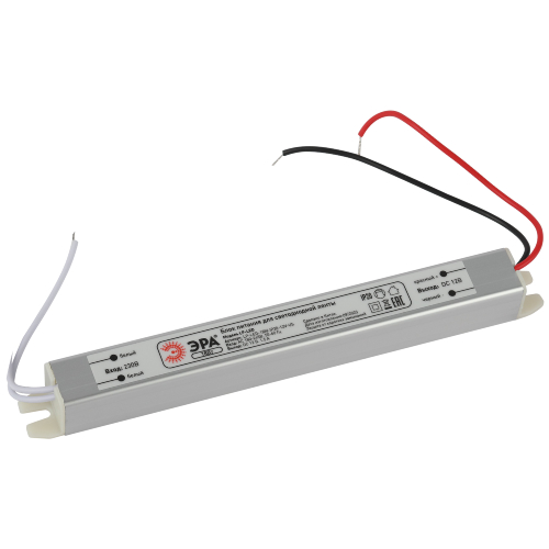 Блоки питания ЭРА LP-LED-IP20-US мощность - 24-72 Вт, выходное напряжение - 12 В, US, IP20 для светодиодной ленты